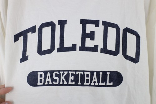 Vtg 90s Russell Athletic Mens M University Toledo Basketball Long Sleeve T-Shirt Item image 4