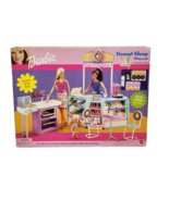 2002 MATTEL BARBIE DONUT SHOP PLAYSET 100% COMPLETE NEW IN BOX # 47899 - £130.94 GBP