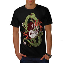 Dragon Yin Yang Art Shirt China Beast Men T-shirt - £10.38 GBP