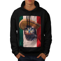 Wellcoda Eagle Bird Sombrero Mens Hoodie, Mexico Casual Hooded Sweatshirt - £25.32 GBP+
