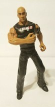 The Rock Dwayne Johnson WWE &quot;Flex Force Hook Throwin&quot; 7&quot; Figure-Mattel 2010 - £7.81 GBP