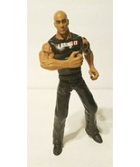 The Rock Dwayne Johnson WWE &quot;Flex Force Hook Throwin&quot; 7&quot; Figure-Mattel 2010 - £8.00 GBP