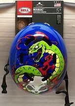 Bell Toddler Maniac Multi Sport Youth Helmet - dragon & skull graphics - biking  - $17.59