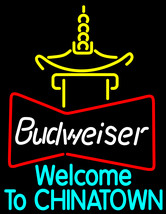 Budweiser Chinatown Neon Sign 24&quot; x 24&quot; - £548.40 GBP