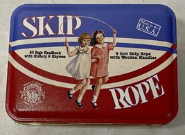Channel Craft Skip Rope 9 Feet Wood Handles with Rhymes Book Made In USA... - $12.34