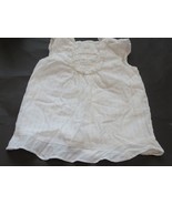 Janie and Jack Eyelet lace ruffled Girls top 4T EUC - $13.98