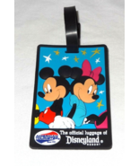 Disney Luggage Tag Disneyland Resort Mickey Minnie Mouse American Tourister - $248.47 MXN