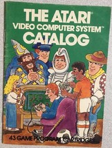 ATARI VIDEO COMPUTER SYSTEM CATALOG (1981) revision C - £7.78 GBP