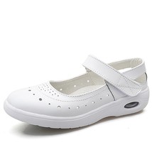 Women Flat Shoes Woman Casual Shoes Soft Comfortable Women&#39;s SlipOn Nurse Loafer - £22.15 GBP