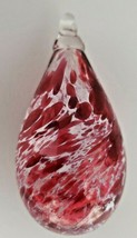 Vintage Hand Blown Stained Glass Egg Ornament Rare Find PB160/23 - £18.08 GBP