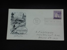 1957 Virginia of Sagadahock First Day Issue Envelope Stamp First Seagoin... - $2.50