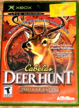 Xbox Cabelas Deer Hunt Activision Edition Disc Inside Manual In Original Case - £2.39 GBP