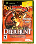 XBOX CABELAS DEER HUNT ACTIVISION EDITION DISC INSIDE MANUAL IN ORIGINAL... - $4.11 CAD