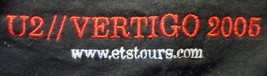 U2 Vertigo Nite Out Ets Insider T-Shirt Custom Print 2005 World Tour Off... - $466.39 MXN