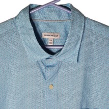 Peter Millar Summer Slice Cotton Stretch Sport Shirt Short Sleeve XXL - $39.59