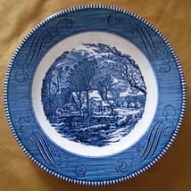 Vintage Currier and Ives 10&quot; Diameter Plate,The Old Grist Mill, Royal China - £9.43 GBP