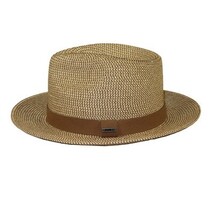 Men's Broner Summer Hat Woven Straw Style Safari HELIOS 84-872 Cinnamon Mix image 4