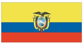 Ecuador Flag Decal Sticker Made In The Usa F147 Choose Size From Dropdown - $1.45+