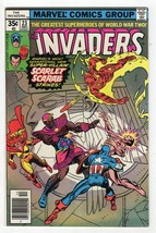 Invaders #23 VINTAGE 1977 Marvel Comics 1st Scarlet Scarab - £31.64 GBP