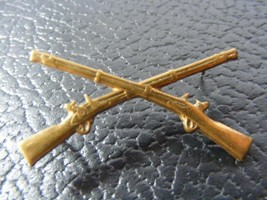 WW2 infantry officers collar pin      f - $24.74