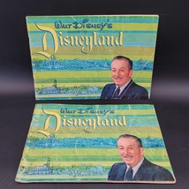 Two Vintage 1964 Walt Disney&#39;s Guide to Disneyland: Illustrated Souvenir Booklet - £13.30 GBP