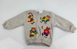 Vintage Bloomingdale&#39;s Next Generation 90s Y2K Baby Sweatshirt Hockey Be... - $24.74