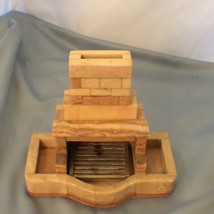 Miniature Alabaster Fireplace - £19.91 GBP