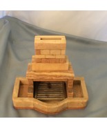 Miniature Alabaster Fireplace - £20.03 GBP