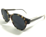 Bottega Veneta Sunglasses BV 0006O 004 Clear Tortoise Round Frames Black... - $111.99