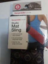 Banyan &amp; Bo Studio Yoga Mat Sling Hands Free Fits Most Mat sizes Commute... - £7.81 GBP