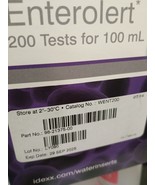 Idexx Enterolert, Exp Sep 28 2025,   200 Tests For 100ml Samples,   830 - $478.65 CAD