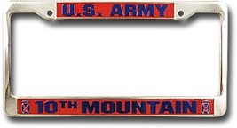 10th Mountain Division License Plate Frame - $15.59