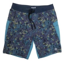 Roark Board Swim Shorts Mens 30 Revival Boatman 19 Navy Floral Cordura Unlined - $16.30