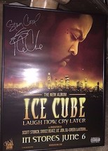 Ice Cube Laugh Now Cry Later Professionally Framed Autographed Poster - £276.93 GBP