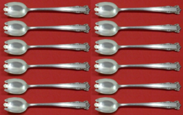 English Shell by Lunt Sterling Silver Ice Cream Dessert Fork Custom Set 12pcs 6" - $1,615.14 CAD