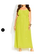 NWT City Chic Maxi Paradise - Citronelle Size 22 - $96.97 CAD