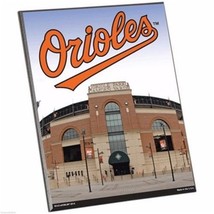 MLB Baltimore Orioles Stadium Premium 8&quot; x 10&quot; Solid Wood Easel Sign - £7.82 GBP