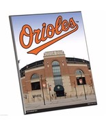 MLB Baltimore Orioles Stadium Premium 8&quot; x 10&quot; Solid Wood Easel Sign - £7.82 GBP