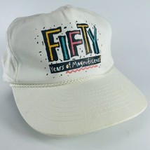 Fifty Years of Magnificence 50th Birthday Snapback Trucker Hat Baseball ... - $10.73