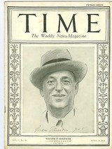 Magazine Time  Walter  P  Chrysler  April 20 1925   - £369.70 GBP