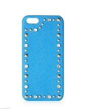Juicy Couture Leather Jeweled Turquoise Saffiano iPhone 5 Hard Shell Case NWT - £11.29 GBP