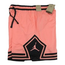 Jordan Dri-FIT Diamond Shorts Mens Size Large Rose Whisper Black NEW DX1487-693 - £31.61 GBP