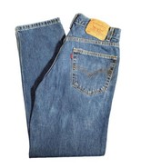 VTG Levis Men&#39;s Jean 550 Relaxed Fit 33x30 Denim Made USA (actual 30x28.... - £35.04 GBP
