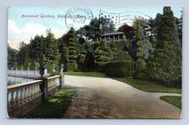 Hunnewell Mansion Gardens Wellesley MA Massachusetts 1908 DB Postcard Q1 - £3.07 GBP