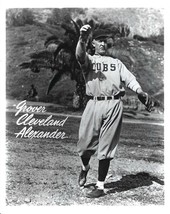 GROVER CLEVELAND ALEXANDER 8X10 PHOTO CHICAGO CUBS BASEBALL PICTURE MLB - $4.94