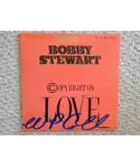 Bobby Stewart&#39;s Copyright on Love LP PROMO LP 0-29692, 1983, WB (#2313) - £9.38 GBP