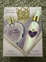 Vera Wang Princess Eau De Toilette Spray &amp; Hair And Body Mist 2 piece Gift Set - £18.63 GBP
