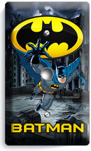 Batman Forever Superhero Light Dimmer Video Cable Wall Plate Cover Boys Bedroom - £14.19 GBP