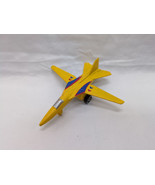 Blue Yellow Metal Diecast Plane Toy 3&quot; - $376.14 MXN