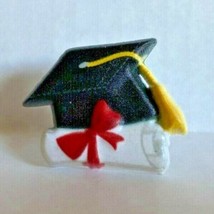 Bakery Crafts Plastic Cupcake Rings New Lot of 6 &quot;Graduation Cap &amp; Diplo... - $6.99